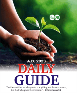 Scripture Union Daily Guide 12th November 2023