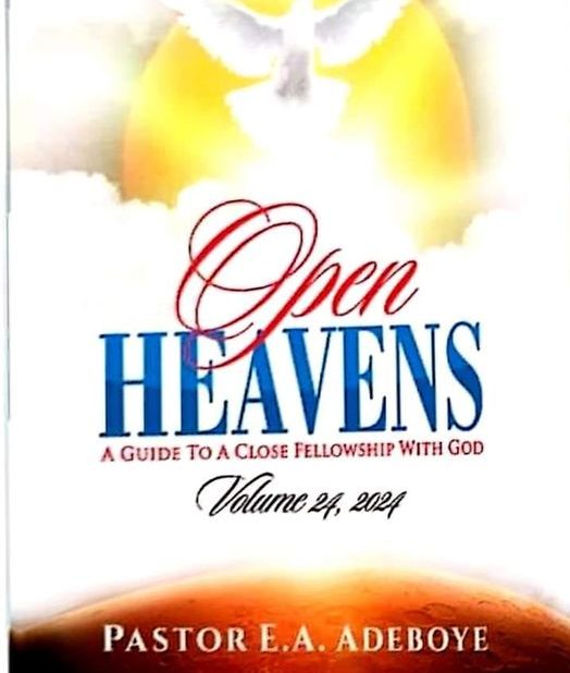 Open Heaven Devotional 3 January 2024 New Year Resolution (2)