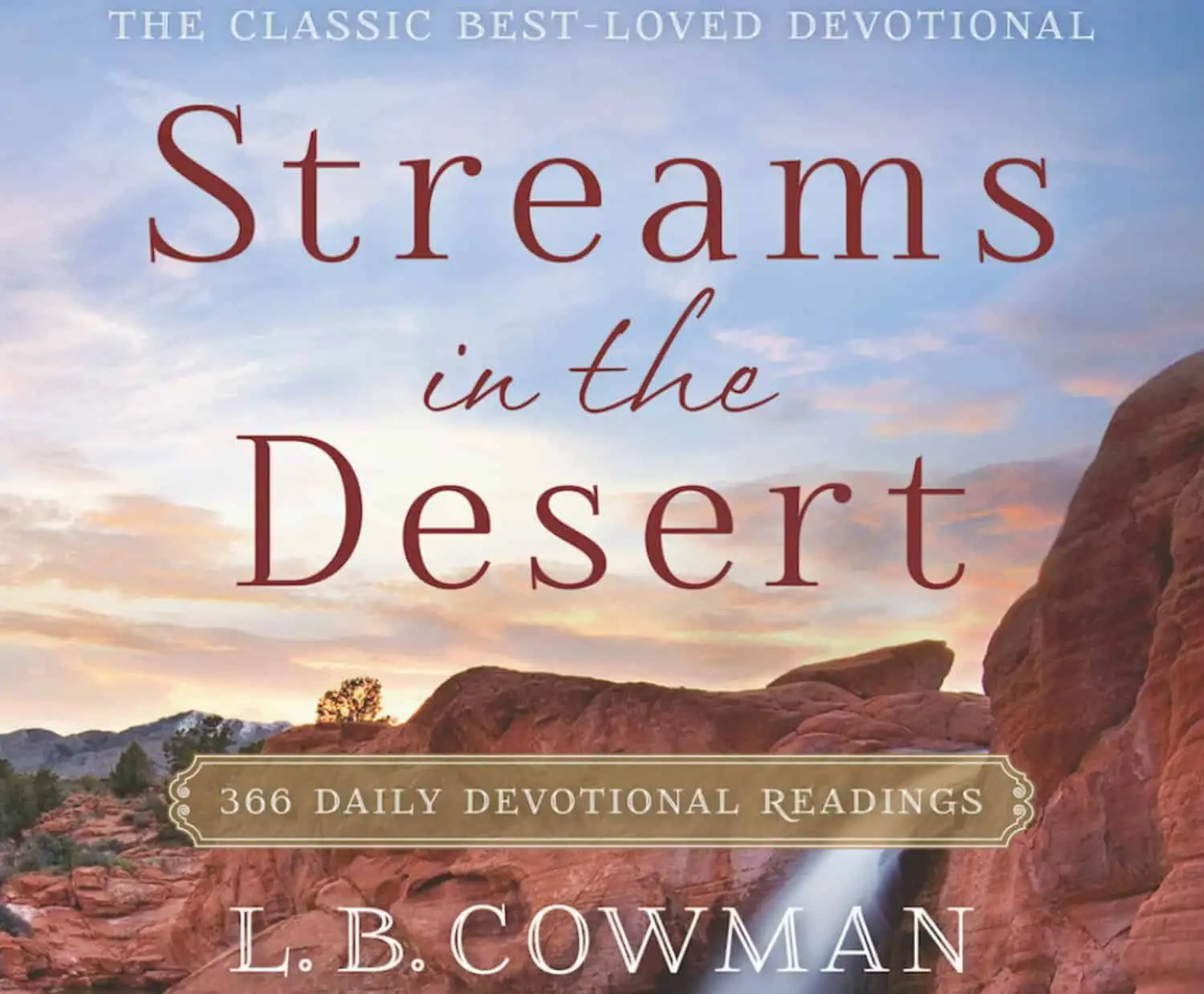 Streams In The Desert Devotional 29 March 2026: Leave it With Him