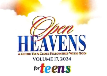 Open Heaven for Teens 29 January 2024 – Outreach of Love
