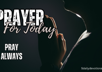 Prayer for Today April 14, 2025 (Monday)