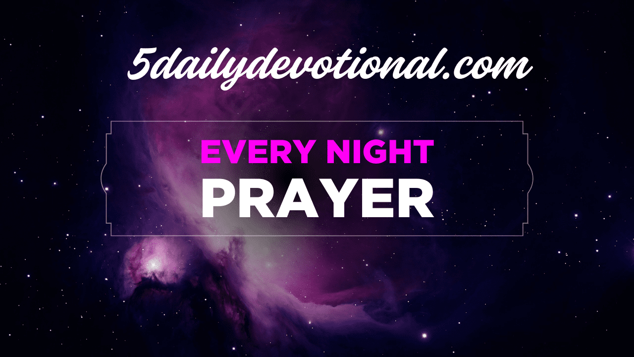 Night Prayer – May 25th, 2025 – Sunday