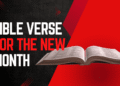 Bible Verse For The New Month of May 2025