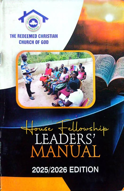 RCCG House Fellowship Leaders’ Manual 4th January 2026