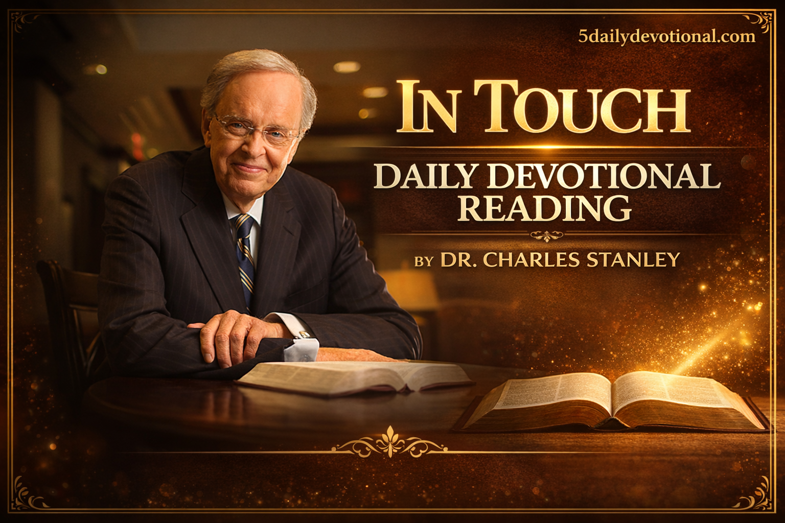 Charles Stanley Daily Devotional 25 March 2026: In Search of Wholeness