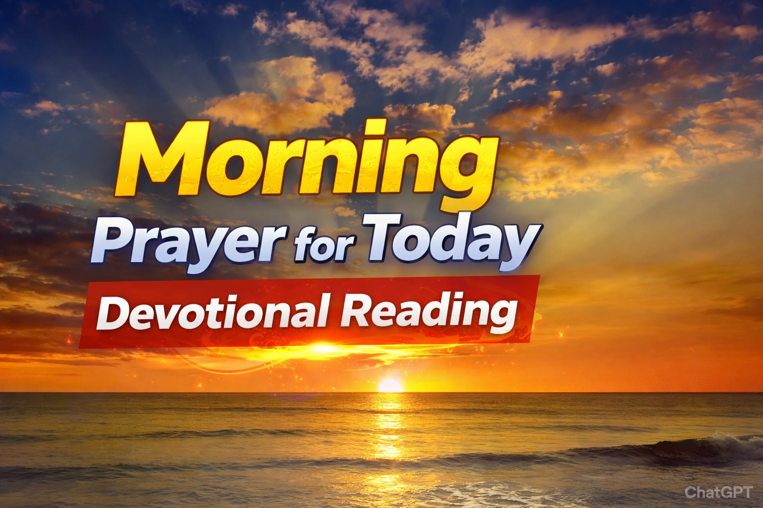 Morning Prayer for Today March 25, 2026