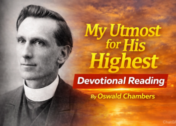 Oswald Chambers Daily Devotional 14th August 2026: Discipline
