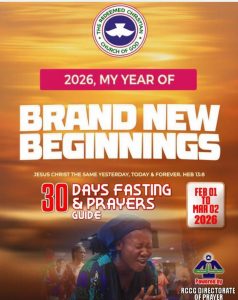 RCCG 30 Days Fasting And Prayers Guide DAY 22 – 22nd February 2026