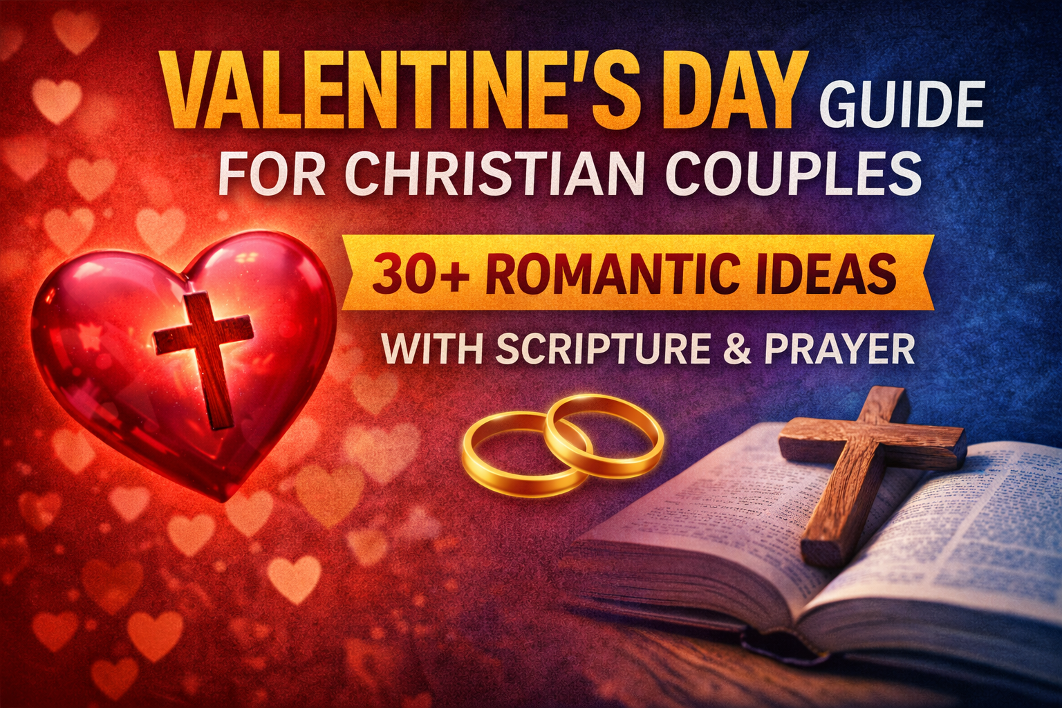 💖 Christian Valentine’s Day Guide for Couples: 30+ Romantic Ideas with Scripture & Prayer