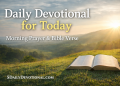 Daily Devotional for Today (March 26, 2026) | Morning Prayer & Bible Verse
