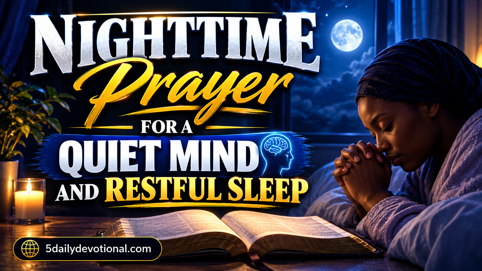 Nighttime Prayer for a Quiet Mind and Restful Sleep
