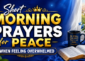 5 Short Morning Prayers for Peace When Feeling Overwhelmed