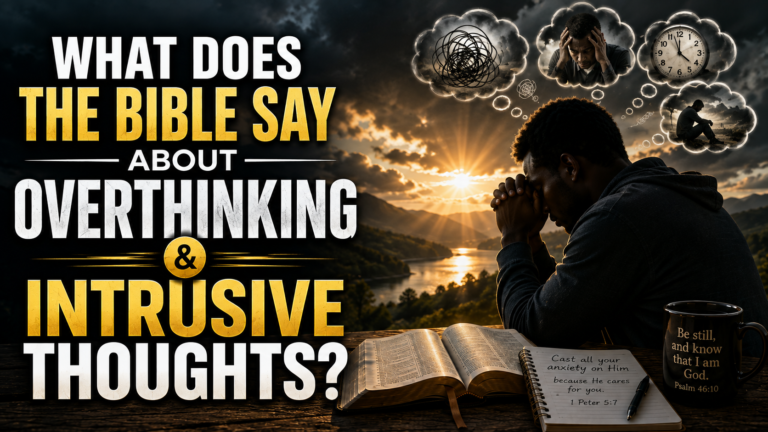 What Does the Bible Say About Overthinking & Intrusive Thoughts?