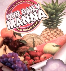Our Daily Manna 11 August 2021 ODM Devotional