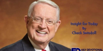 Chuck Swindoll Daily Devotional 14 August 2026: Chasing the Wind