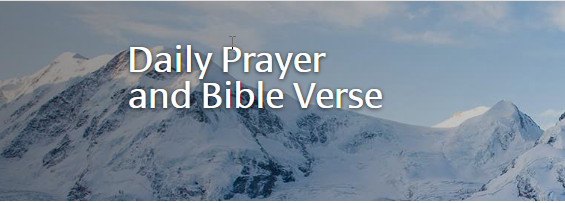 Daily Bible Verse And Prayer 8th June 2023, Thursday