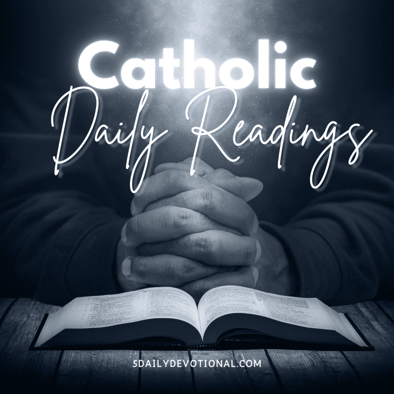 Catholic Daily Mass Reading 20 July 2025 Sunday