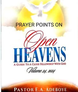 Prayer Points for Open Heaven 13th February 2024, Tuesday