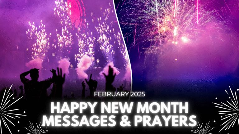 Happy New Month Text Message And Prayers For Your Love Ones For February 2025