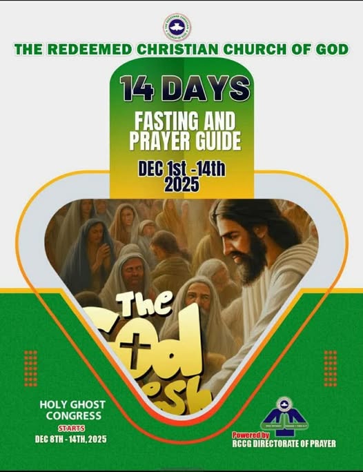 RCCG 14 DAYS FASTING AND PRAYER FOR HOLY GHOST CONGRESS 2025 Day 3