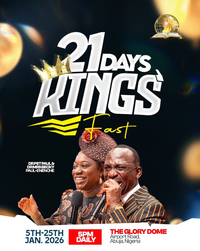 Dunamis 21 Days Fasting And Prayer 22nd January 2026 Day 18