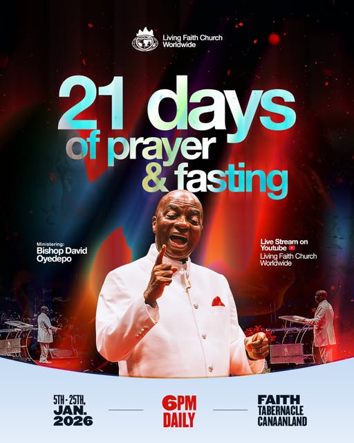 Winners Chapel 21 Days Fasting And Prayers 24th January 2026 | Day 20
