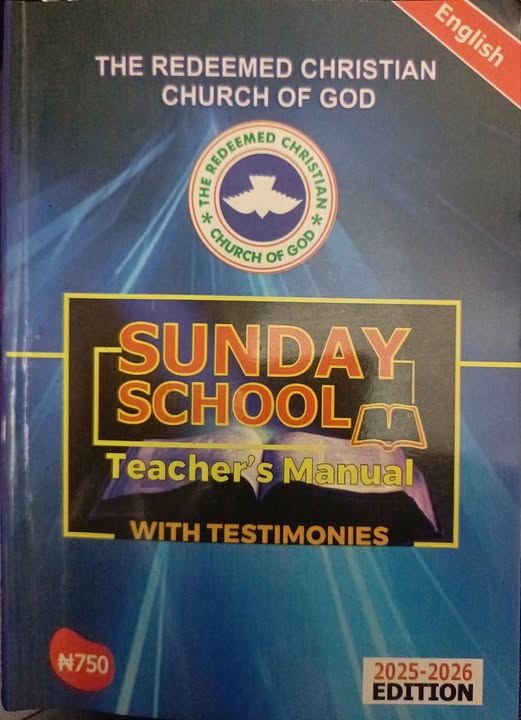 RCCG Sunday School Teacher’s Manual 25th January 2026 | INTEGRITY RCCG Sunday School Teacher’s Manual 25th January 2026 | INTEGRITY