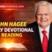 John Hagee Devotional 14 August 2026: Deuteronomy 7:6 John Hagee Devotional 14 August 2026: Deuteronomy 7:6