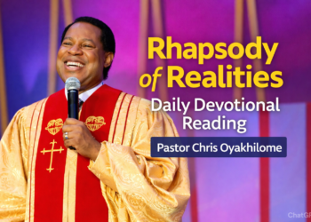 Rhapsody of Realities 6th August 2026: A Conscious Awareness