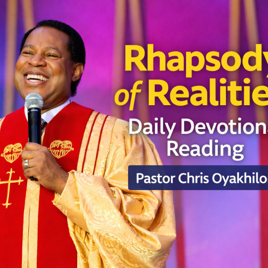 Rhapsody of Realities 18 August 2026: The Righteousness of God By Faith