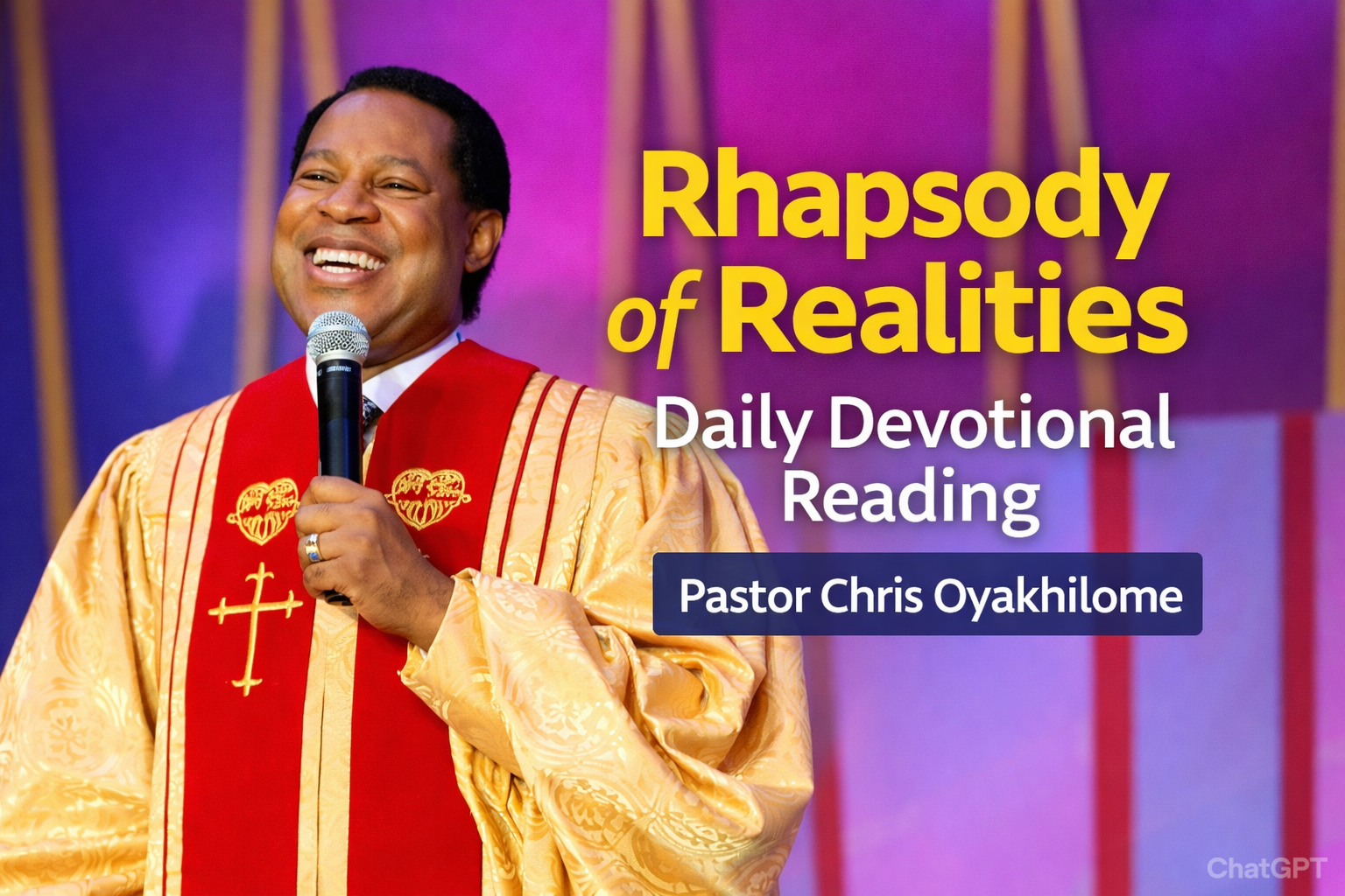 Rhapsody of Realities Devotional 20 March 2026: Boldness Is Of The Spirit