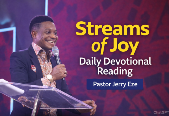 Streams of Joy Daily Devotional 12 March 2026: No Resurgence Streams of Joy Daily Devotional 12 March 2026: No Resurgence