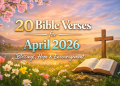 20 Powerful Bible Verses for April 2026 (New Month Blessings, Hope & Encouragement)