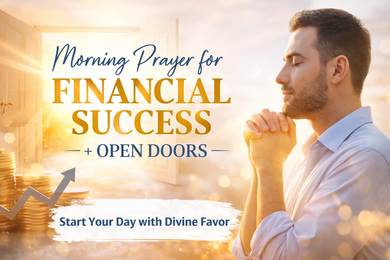 Morning Prayer for Financial Success and Open Doors: Start Your Day with Divine Favor