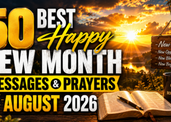50 Best Happy New Month Messages & Prayers for August 2026