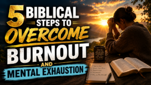 5 Biblical Steps to Overcome Burnout and Mental Exhaustion