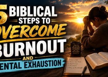 5 Biblical Steps to Overcome Burnout and Mental Exhaustion