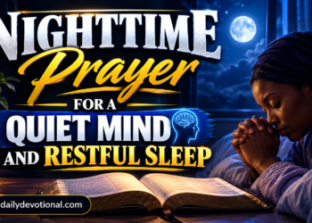 Nighttime Prayer for a Quiet Mind and Restful Sleep
