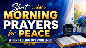 5 Short Morning Prayers for Peace When Feeling Overwhelmed