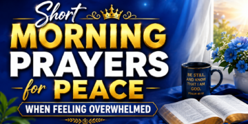 5 Short Morning Prayers for Peace When Feeling Overwhelmed